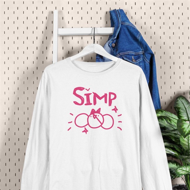 Simp Shirt White Zomrade Kanauru #Holomeet #Crx2022 #Hololivemeet