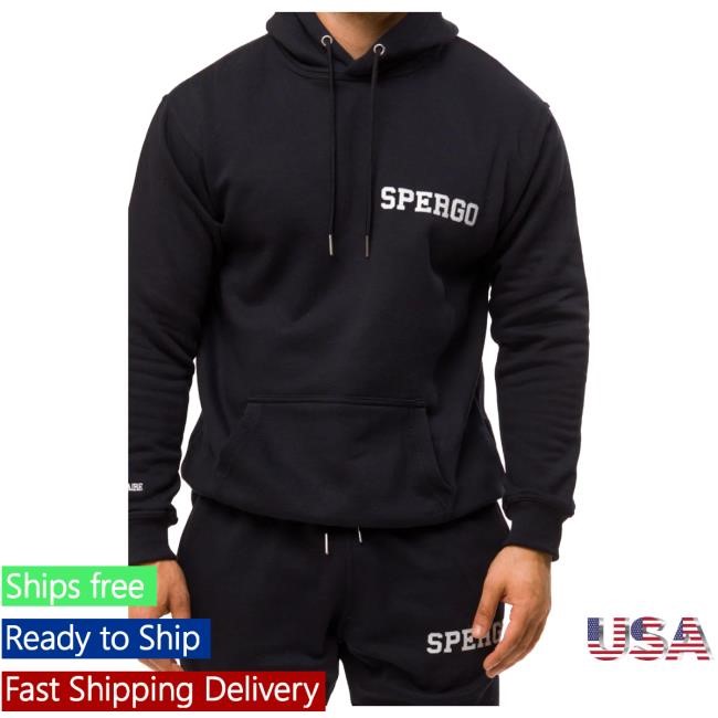 Official Spergo Clothing Collin Cotton Popover Sweatshirt