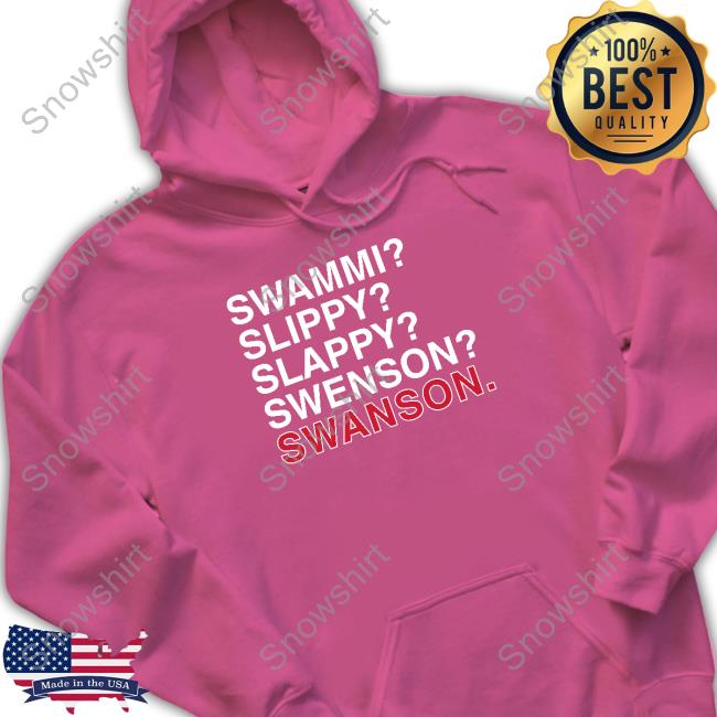 Obvious Shirts Swammi Slippy Slappy Swenson Swanson T Shirts Obvious Shirts Swammi Slippy Slappy Swenson Swanson Crewneck Sweatshirt