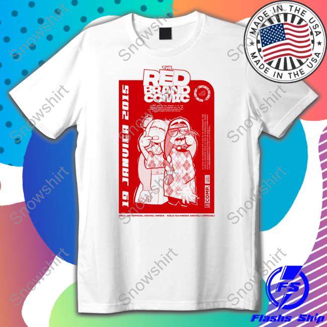 Kat & Bian The Red Brand Comic Tee The Red Brand Comic Shirt