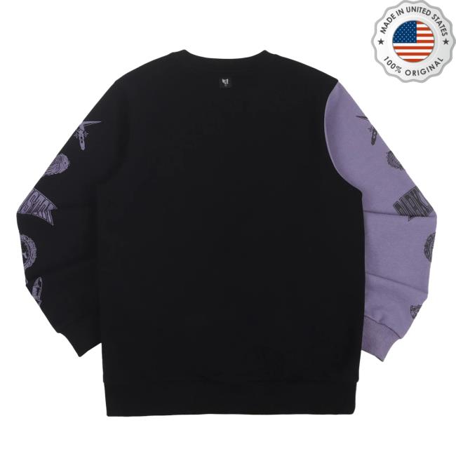 Official Barley Sarian Merch Varsity Stitched Tee Shirt Official Barley Sarian Merch Varsity Stitched Crewneck Sweatshirt
