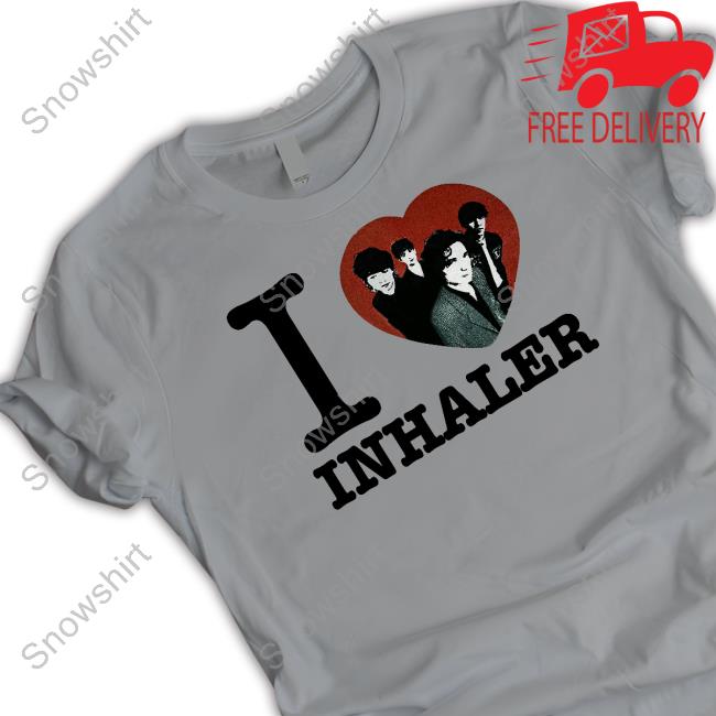 Official I Heart Inhaler Tee Shirt I Love Inhaler T Shirts