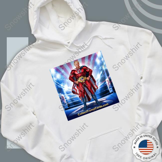 Donald Trump Digital Trading Card Tee Collect Trump Cards