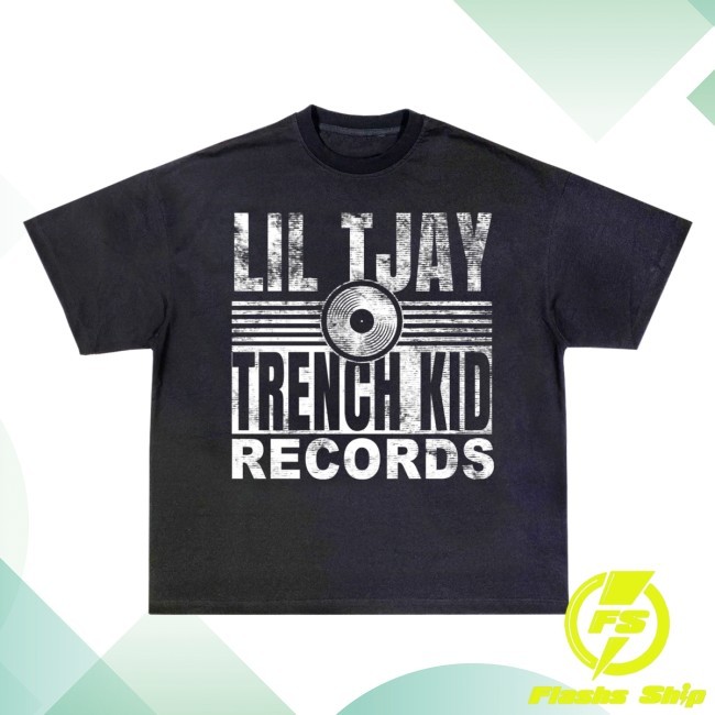 Lil Tjay Trench Kid Records Shirt Lil Tjay Merch