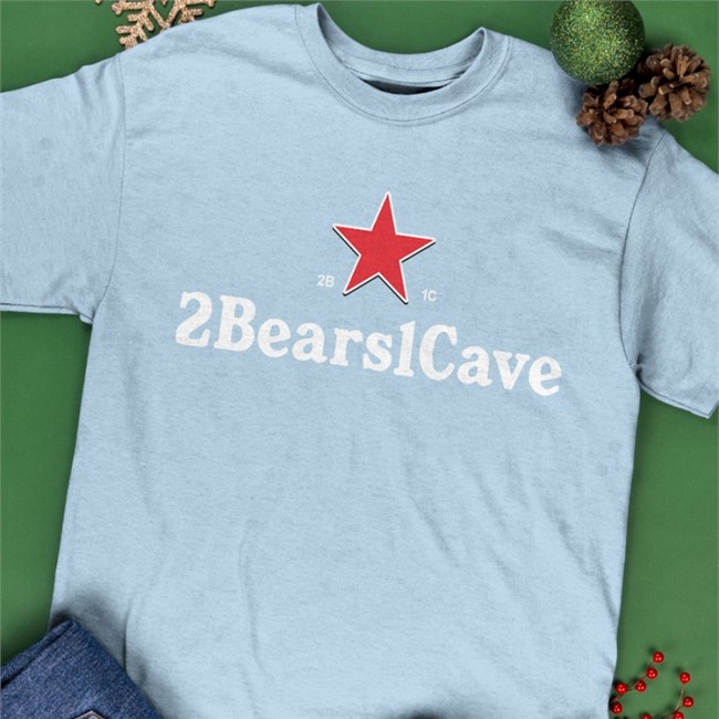 2 Bears Lager T Shirt 2 Bears 1 Cave Merch Ymhstudios 2 Bears 1 Cave Merch 2 Bears Lager Tee Ymhstudios