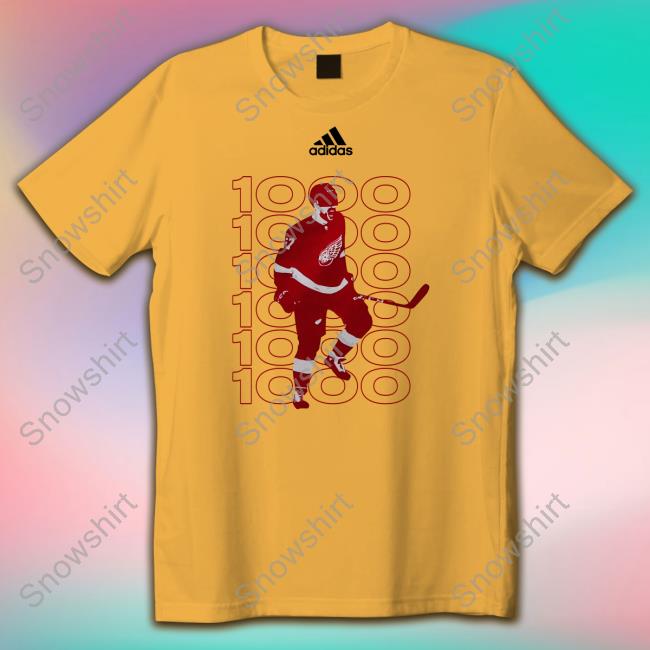 Detroit Red Wings David Perron 1000Th Shirt Dp_57