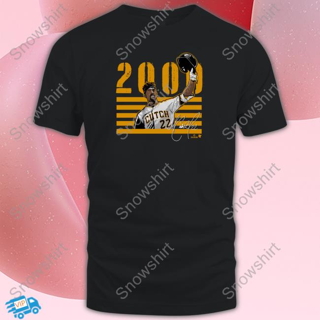 Official Andrew Mccutchen 2000 Hits Tee Shirt