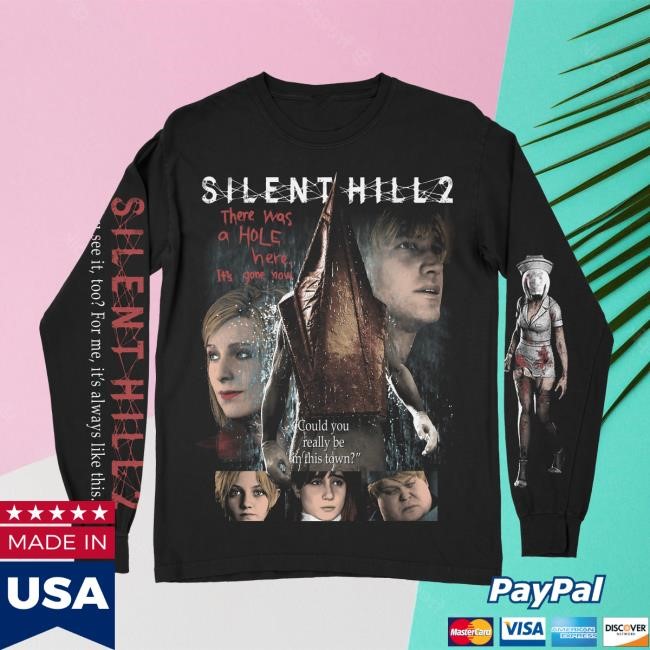 Silent Hill 2 Remake L/S Shirt – Graveyard Goods Merch Store