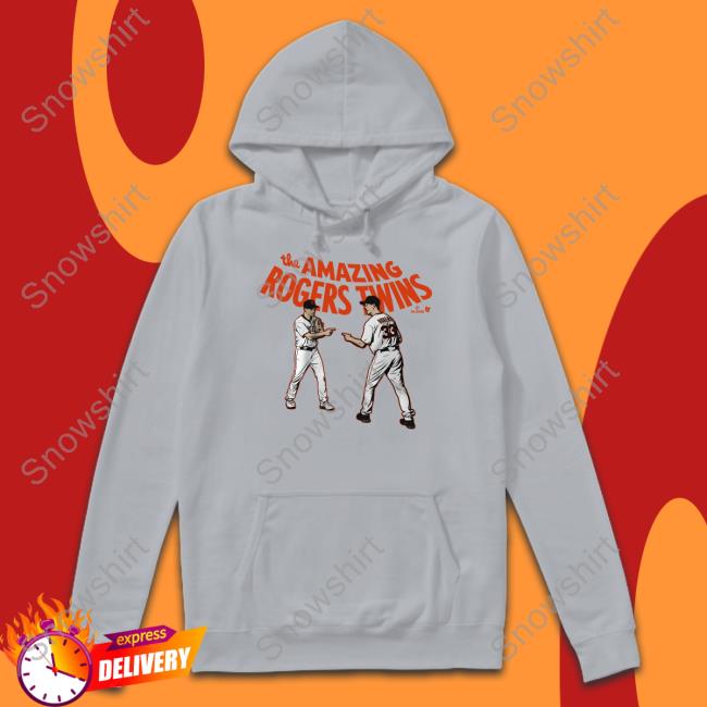 The Amazing Rogers Twins Shirt Black The Amazing Rogers Twins Hoodie