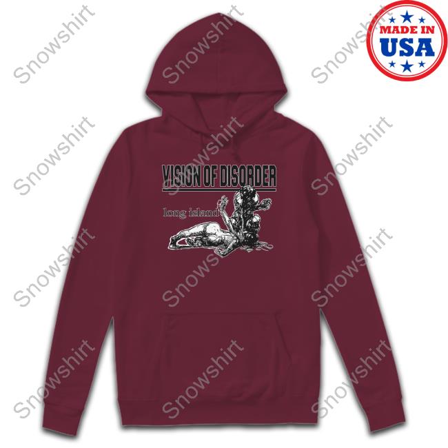 Official Vision Of Disorder Long Island Shirt Vision Of Disorder Bleeder Sweatshirt