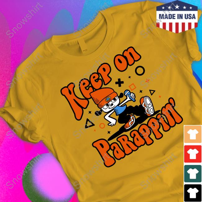 The Yetee Keep On Parappin Shirt Wario64 The Yetee Shop Keep On Parappin Shirt Wario64 Demonigote Tee Shirt