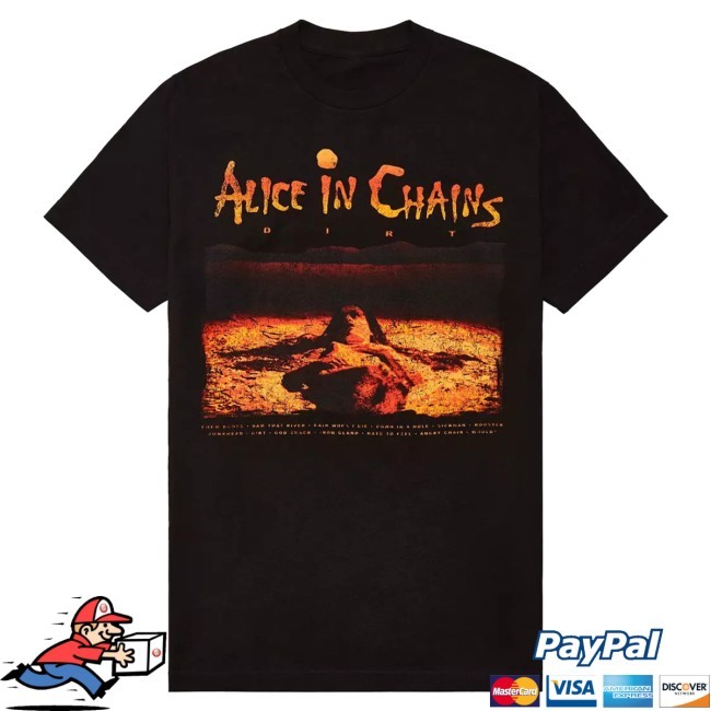 Hottopic Alice In Chains Dirt Tracklist Shirt Hottopic Alice In Chains Dirt Tracklist T Shirt