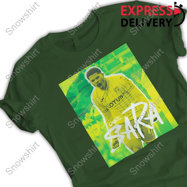 Official Norwich City Gabriel Sara Shirt Norwich City Gabriel Sara Hoodie Canaries Merch