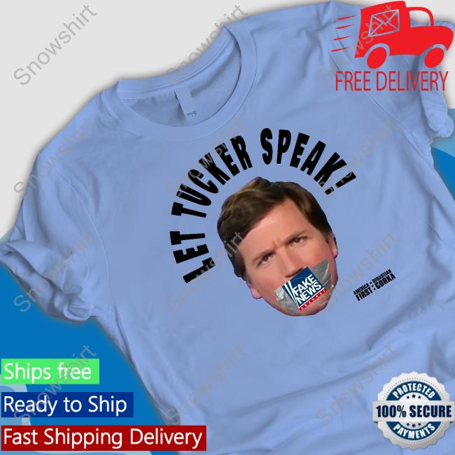 Tucker Carlson Let Tucker Speak Hoodie