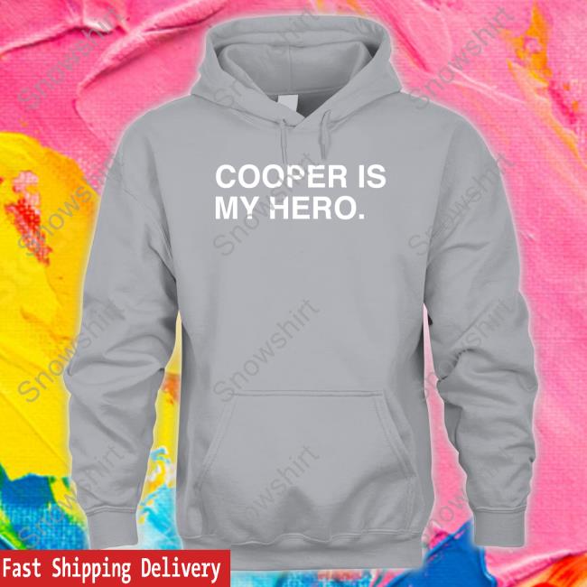 Obvious Shirts Cooper Is My Hero Shirt Official Cooper Is My Hero Tee