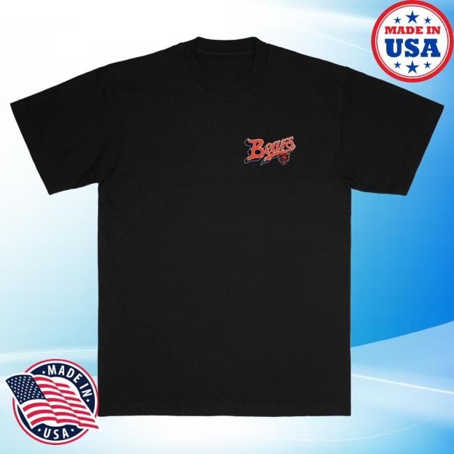 Official Born X Raised + Bears Pro Script Hood: Black NFL 2025 Kickoff