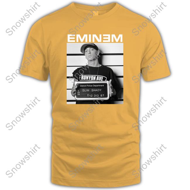 Arrest Slim Shady Edition Limited Shirts Arrest Slim Shady Tees Shop Eminem Merch