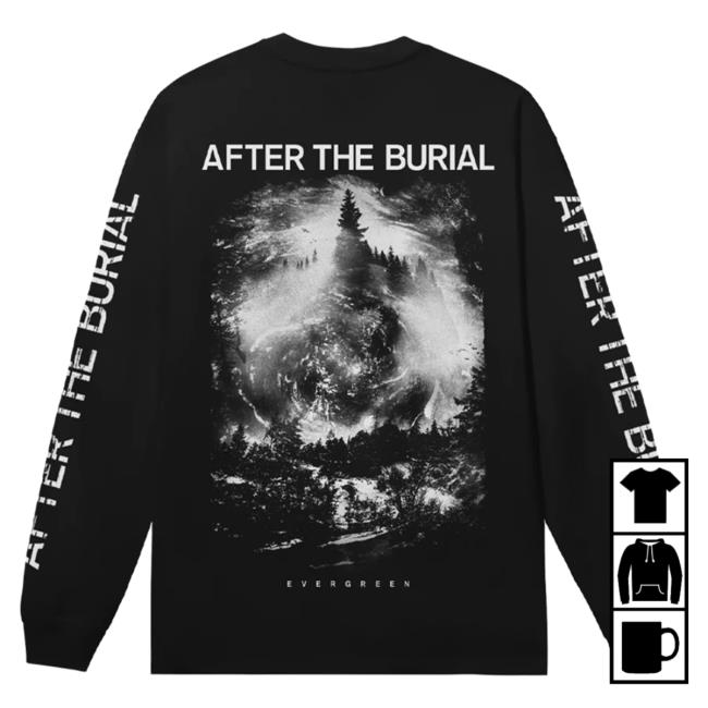 Official Sumerian Records After the Burial Merch Store After The Burial The Great Repeat Long Sleeve New Shirt AftertheBurial Apparel Clothing