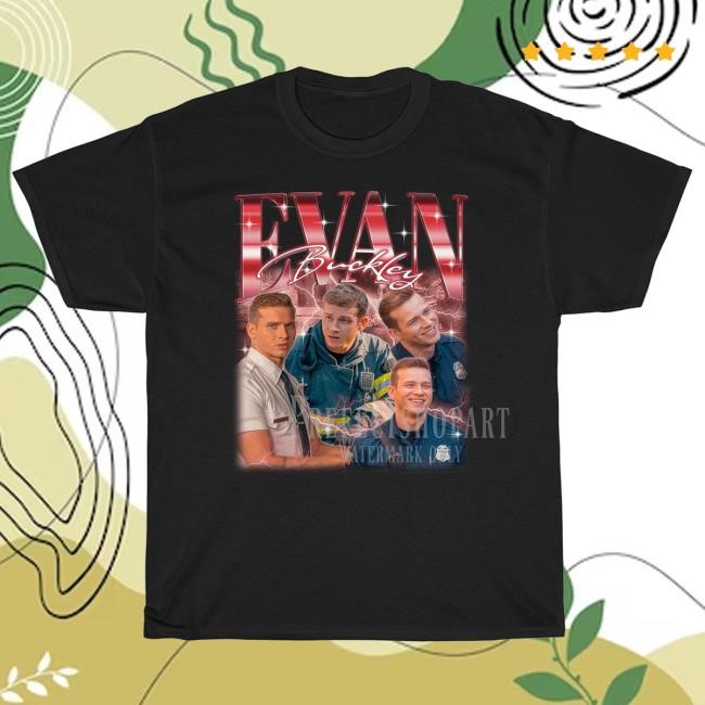 Evan Buckley Retro Top Shirt | Nine Eleven | Series Retro | Evan Buckley 90's Vintage Homage | Evan Buckley Gift For Fan