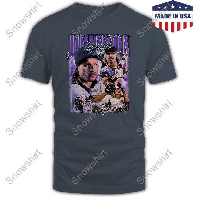 Evan Longoria Johnson Randy Big Unit Shirt New Randy Johnson Tee