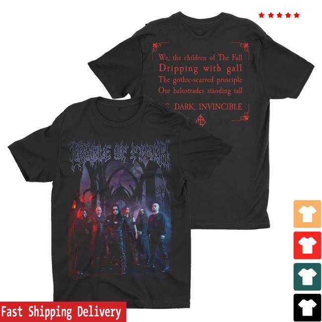 Official Night Shift Merch Indie Merch Store Cradle Of Filth - Children Of The Fall Tees NightShiftMerch IndieMerchStore