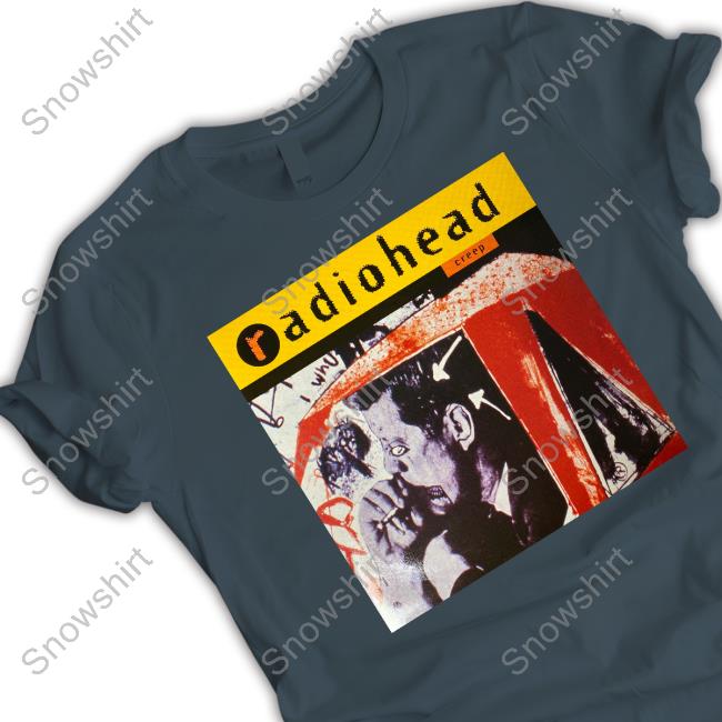 Official Radiohead Creep Crewneck Sweatshirt Radiohead Creep Shirt