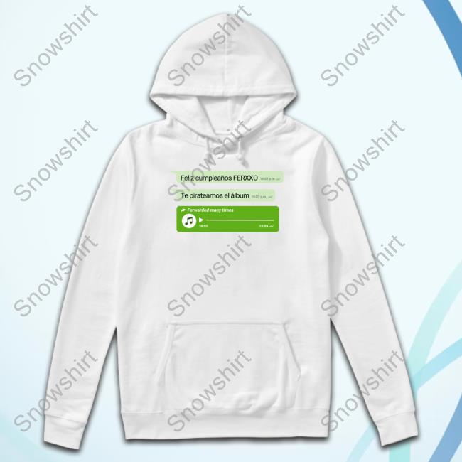 Official Feid Merch Feliz Cumpleaños Ferxxo Tracklist Tee