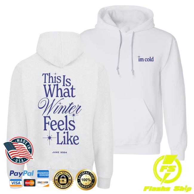 Official Jvke Merch Jvke I'm Cold White Sweatshirts
