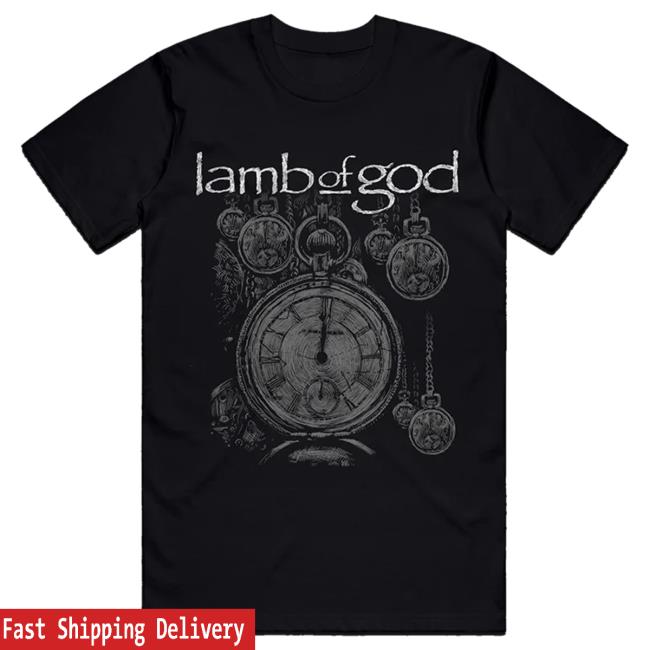 Official Lamb Of God Merch Store Clocks Attractive Shirt