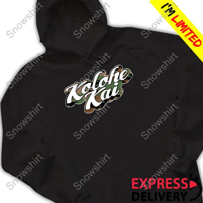 Official Kolohe Kai Merch Camo Logo Tee Shirt Official Camo Logo Sweatshirt