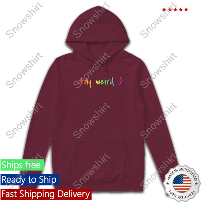 Official Colorful Stay Weird Shirts Kendrick Curry Colorful Stay Weird T Shirt