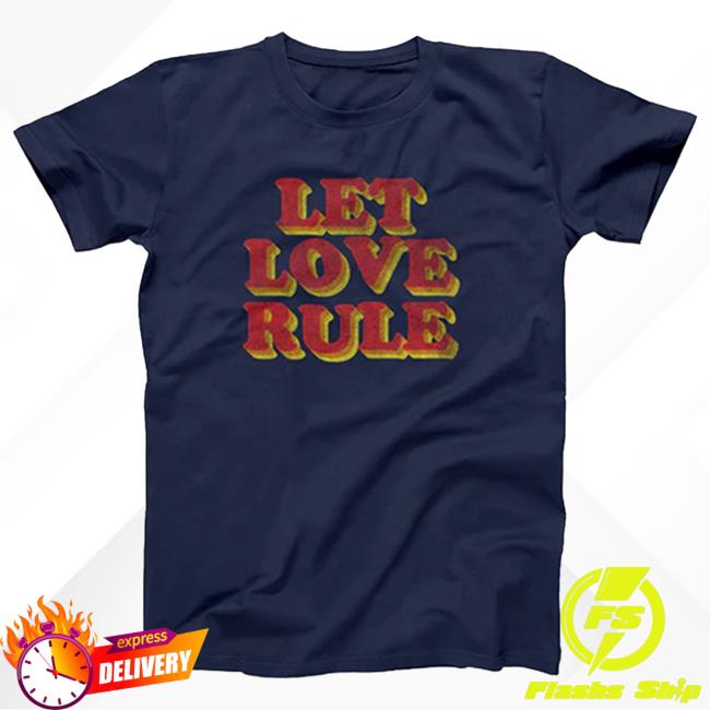 Official Lenny Kravitz Store Shop Let Love Rule Navy Hot Shirt Lenny Kravitz Apparel Clothing