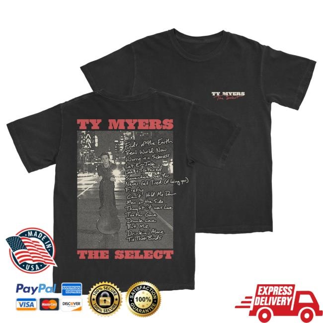 Official Ty Myers The Select Album Hot Shirt