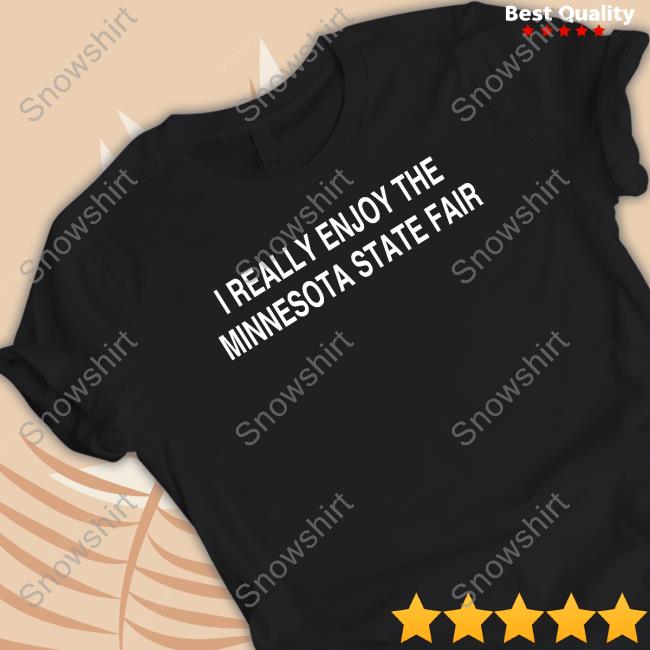 Badlydrawnstates Merch I Really Enjoy The Minnesota State Fair Long Sleeve Shirt