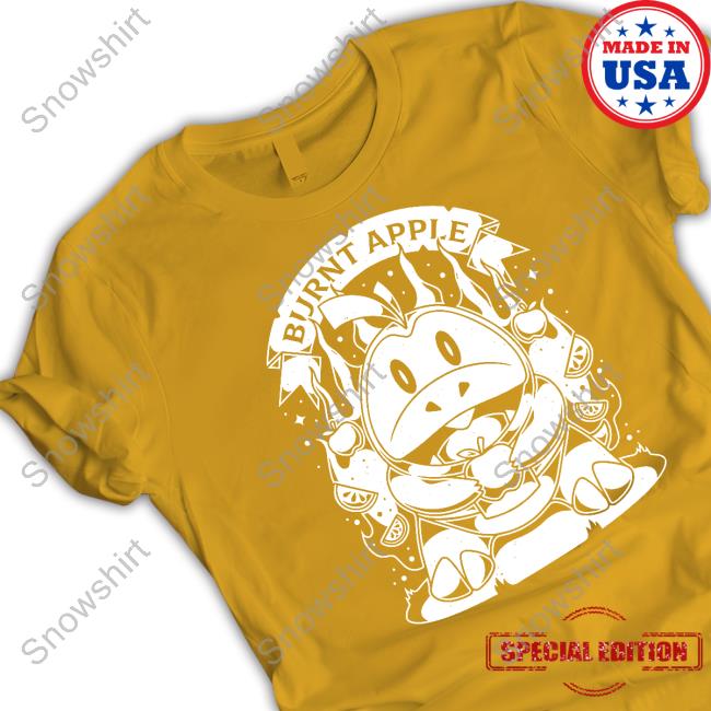Burnt Apple Club Shirt Shark Robot