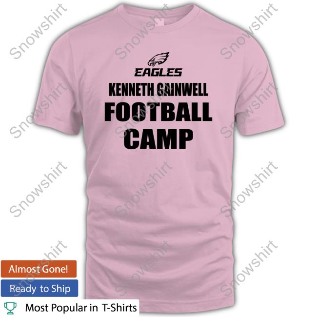 Nick Sirianni Eagles Kenneth Gainwell Football Camp Hooded Sweatshirt Official Eagles Kenneth Gainwell Football Camp Shirt