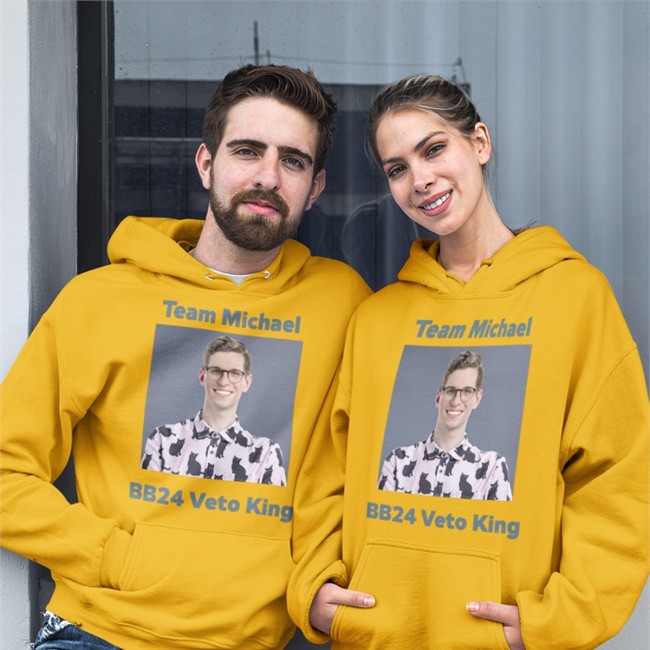 Team Michael Bb24 Veto King Michael Bruner Tee Team Michael Bb24 Veto King T Shirt Light Pink