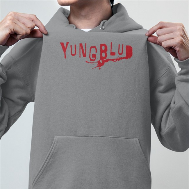 Pink Yungblu Hoodie Yungblud Merchandise Pink Yungblud Logo Shirt