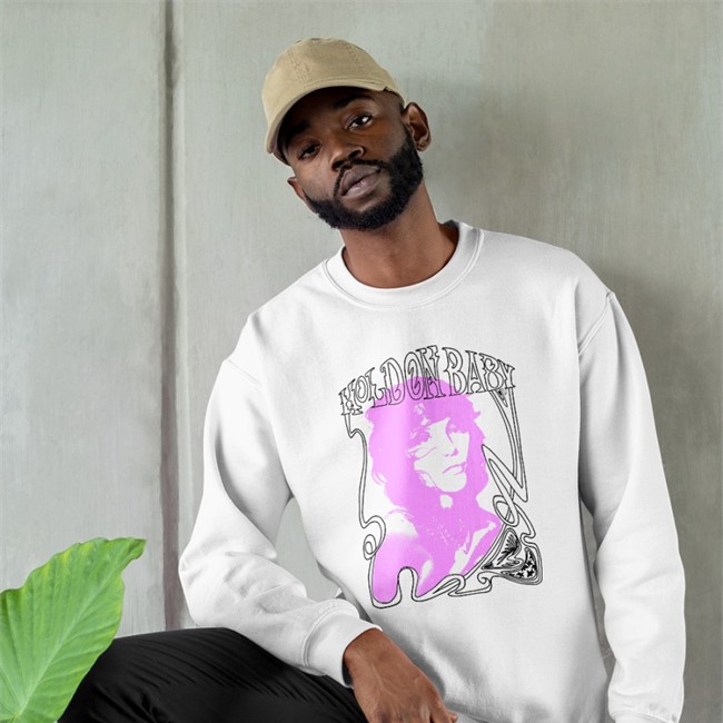 King Princess Store Hold On Baby Tour V Neck T Shirt King Princess Store Hold On Baby Tour Crewneck Sweatshirt