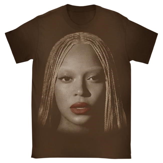 Official Beyoncé Cowboy Carter Chi Web Exclusive New Shirt (Brown) Beyonce