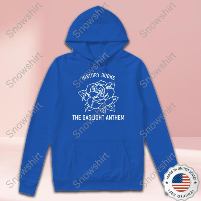 History Books The Gaslight Anthem Long Sleeve Shirt Official History Books The Gaslight Anthem T Shirt