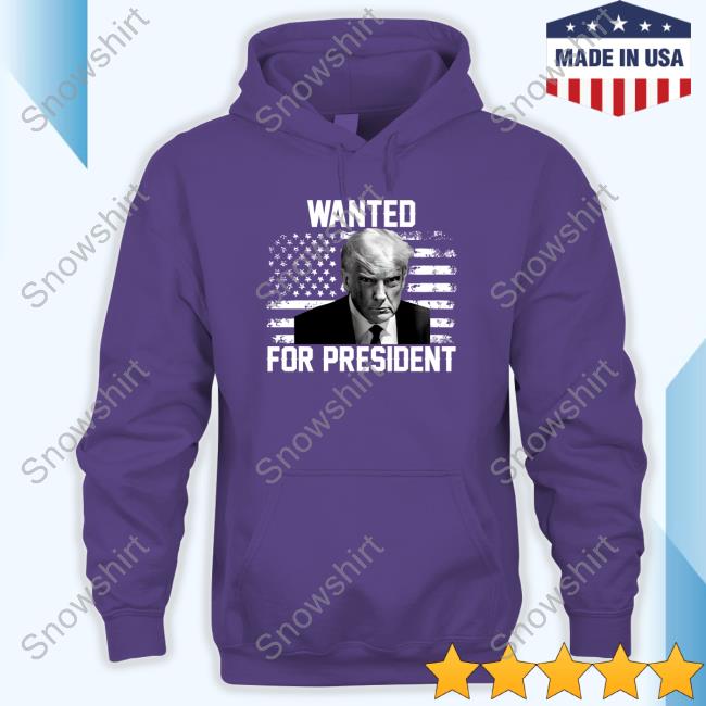 Official Trump Mugshot Wated For President Shirt Official Trump Mugshot Wated For President Shirt