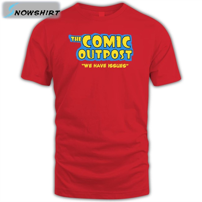 The Comic Outpost Shirt Chris Gore