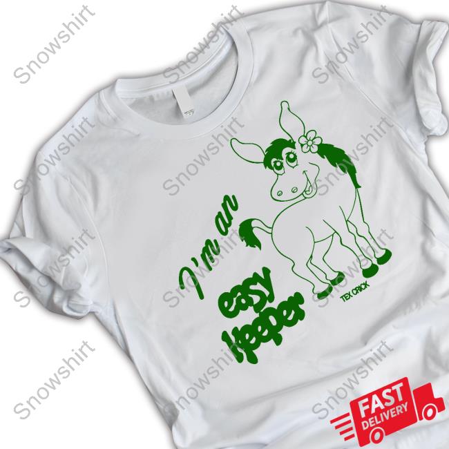 Official Mac Demarco Merch Tex Crick Easy Keeper Ivory Mule T-Shirt