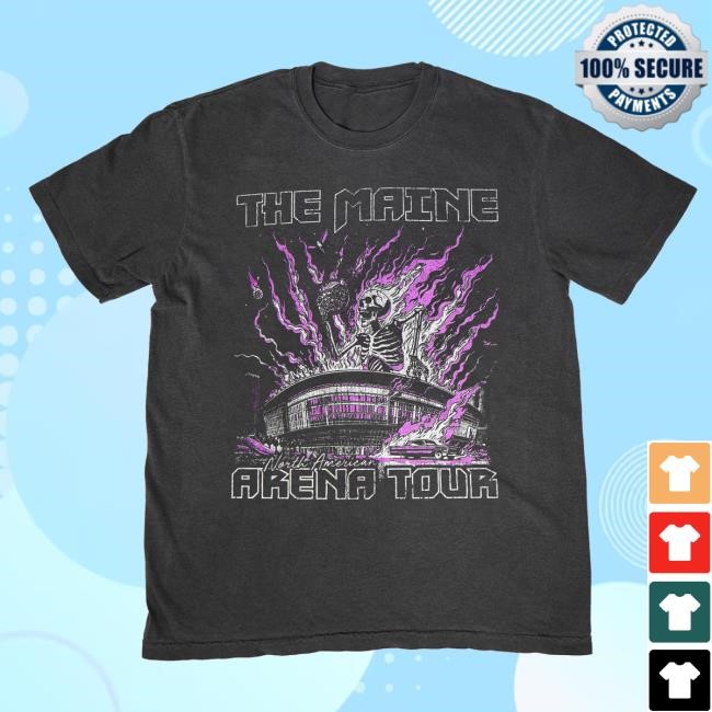 The Maine Arena Vintage Shirt The Maine Merch