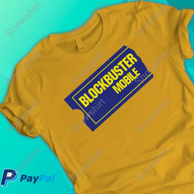 Blockbuster Mobile Shirt The Denver International Airport