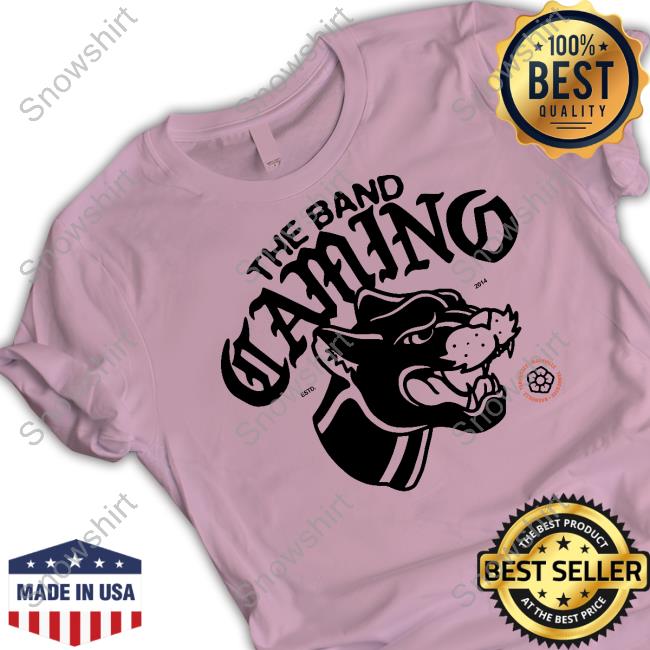 The Band Camino Merch Panther T Shirt The Band Camino Panther Tee