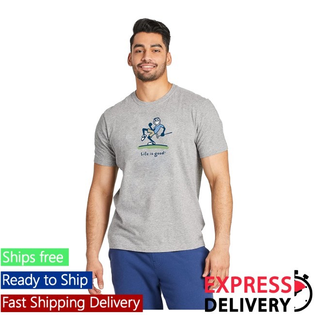 Walmart Life Is Good Men's Putt Golf Jake New Tee