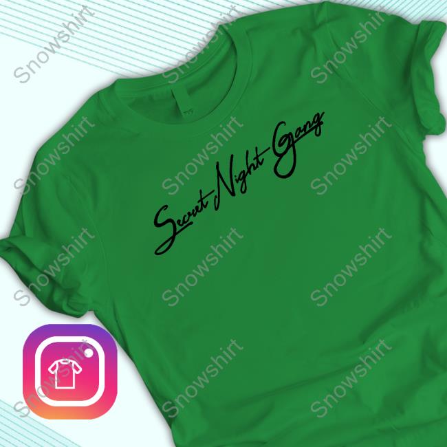 Official Brownswood Recordings Merch Secret Night Gang T Shirts Secret Night Gang Shirt
