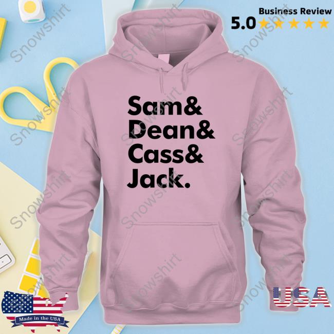 Sam And Dean Cass Jack Shirt Official Sam And Dean Cass Jack Shirt